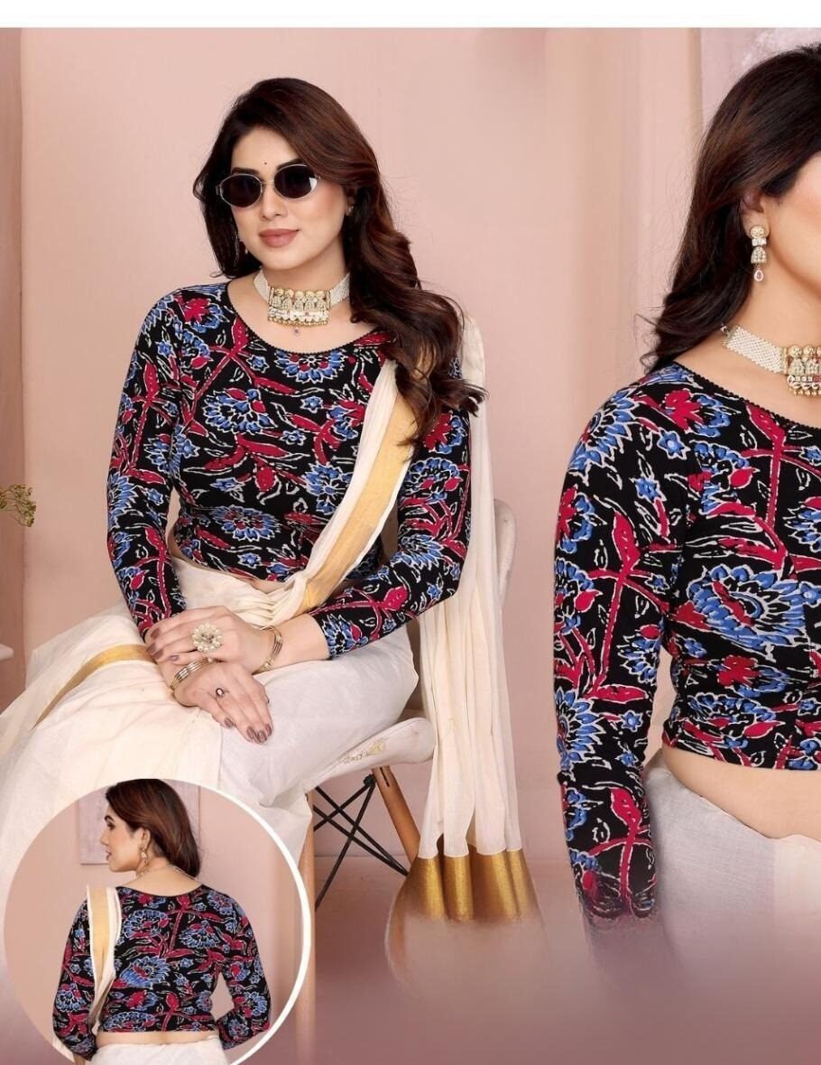 Massakali-Kalamkari-hand-print-Long-Sleeves-BlackB (Without Text) Massakali-Kalamkari-hand-print.