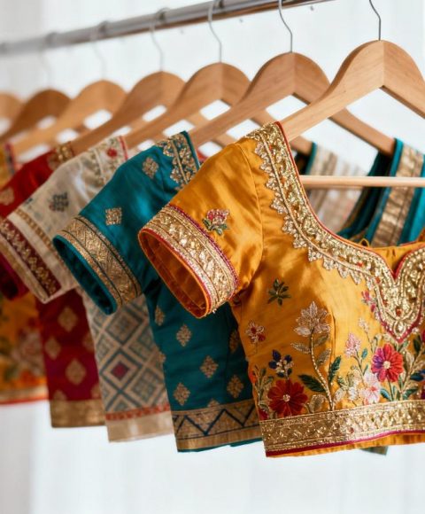 Heavy Quality Embroidery Blouses.